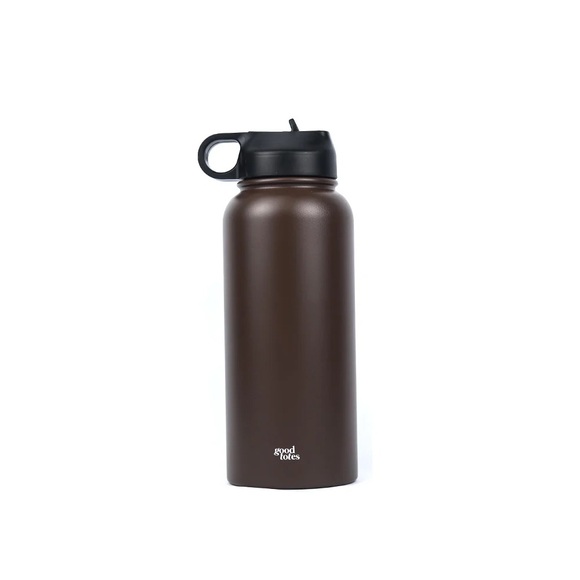 Good Totes Good Luck Juice Thermal Flask in Teak Brown - Picture 2 of 6
